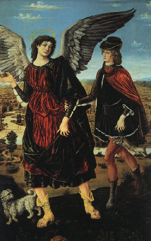 Tobias and the Angel, Antonio Pollaiuolo